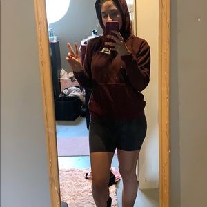 Maroon Nike Hoodie